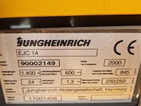 Elektrische stapelaar, jungheinrich, ejc 14, 2000 - afbeelding 6 van  19