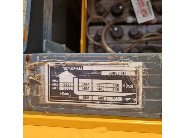 Elektrische stapelaar, jungheinrich, ejc 14, 2000 - afbeelding 7 van  19