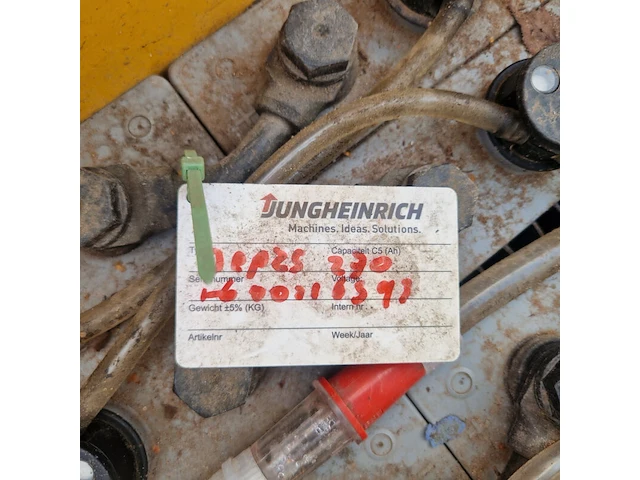 Elektrische stapelaar, jungheinrich, ejc 14, 2000 - afbeelding 9 van  19