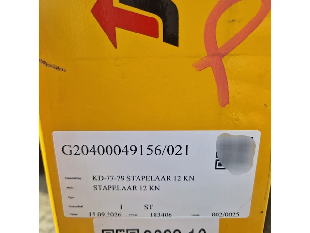 Elektrische stapelaar, jungheinrich, ejc 14, 2000 - afbeelding 11 van  19