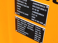 Elektrische stapelaar, jungheinrich, ejc 14, 2002 - afbeelding 5 van  14