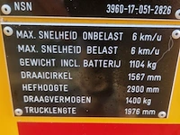 Elektrische stapelaar, jungheinrich, ejc 14, 2004 - afbeelding 10 van  22