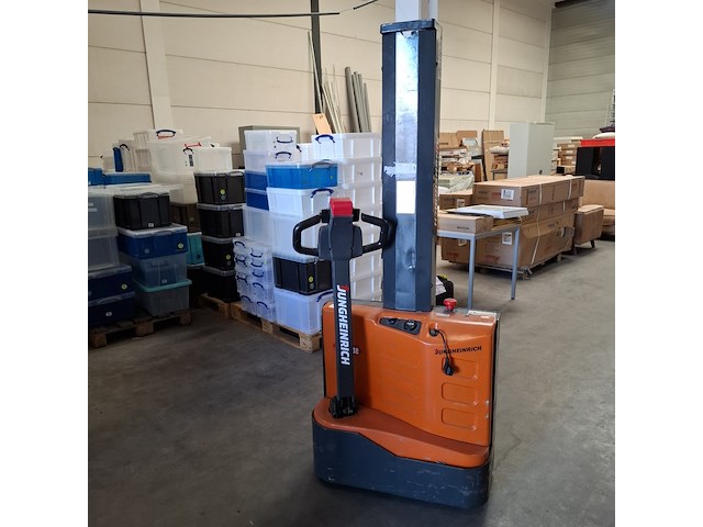 Elektrische stapelaar jungheinrich, epl 110, bouwjaar 2014 - afbeelding 5 van  10