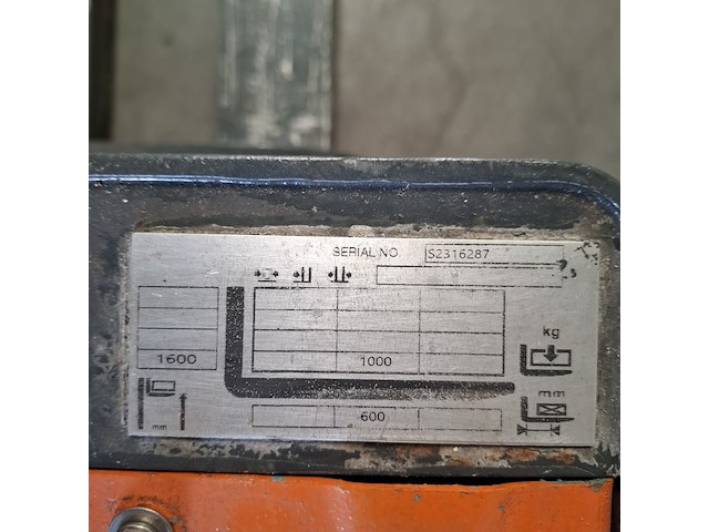 Elektrische stapelaar jungheinrich, epl 110, bouwjaar 2014 - afbeelding 10 van  10