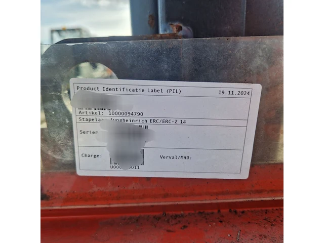 Elektrische stapelaar, linde, l14 - afbeelding 5 van  23
