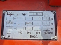 Elektrische stapelaar, linde, l14 - afbeelding 6 van  23