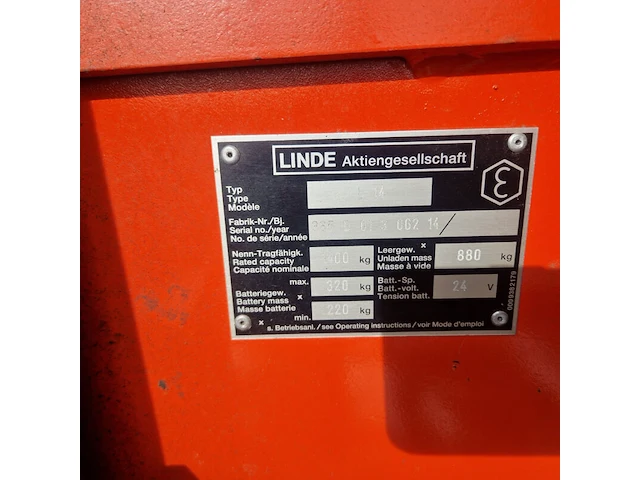 Elektrische stapelaar, linde, l14 - afbeelding 14 van  23