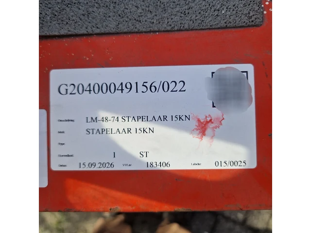 Elektrische stapelaar, linde, l14 - afbeelding 16 van  23