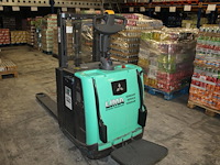 Elektrische stapelaar mitsubishi pbv 20pd premia. afgelezen urenstand 108 uur. bouwjaar 2022. gewicht 1150 ... - afbeelding 2 van  7