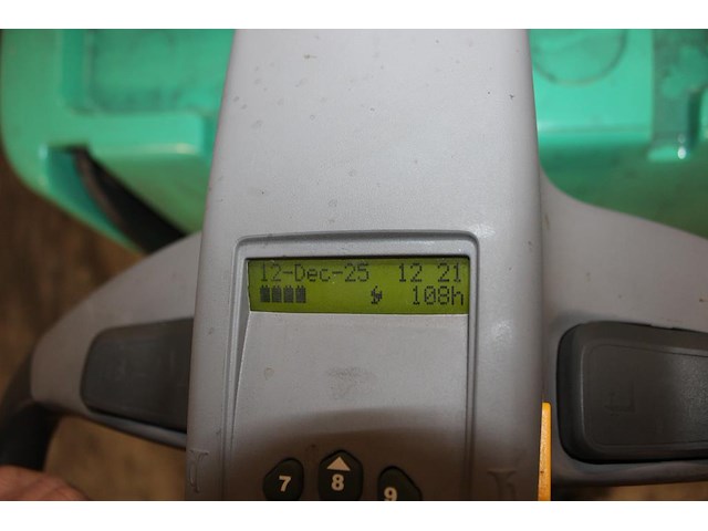 Elektrische stapelaar mitsubishi pbv 20pd premia. afgelezen urenstand 108 uur. bouwjaar 2022. gewicht 1150 ... - afbeelding 4 van  7