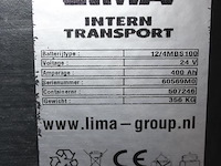 Elektrische stapelaar mitsubishi pbv 20pd premia. afgelezen urenstand 108 uur. bouwjaar 2022. gewicht 1150 ... - afbeelding 7 van  7