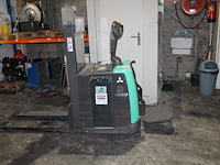 Elektrische stapelaar mitsubishi pbv 20pd premia. afgelezen urenstand 215 uur. bouwjaar 2022. gewicht 1150 ... - afbeelding 3 van  6