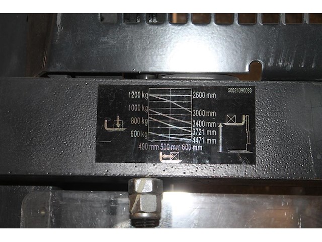 Elektrische stapelaar pelzer l12 i. bouwjaar 2019. hefhoogte 260 cm. afgelezen draaiuren 811 uur. let op: a... - afbeelding 6 van  6