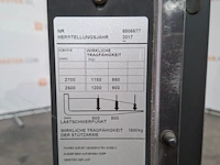 Elektrische stapelaar, toyota, swe120l - dxt 2700 - bt staxio - afbeelding 13 van  21