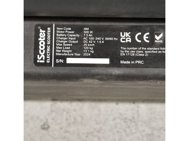 Elektrische step, iscooter - afbeelding 5 van  14