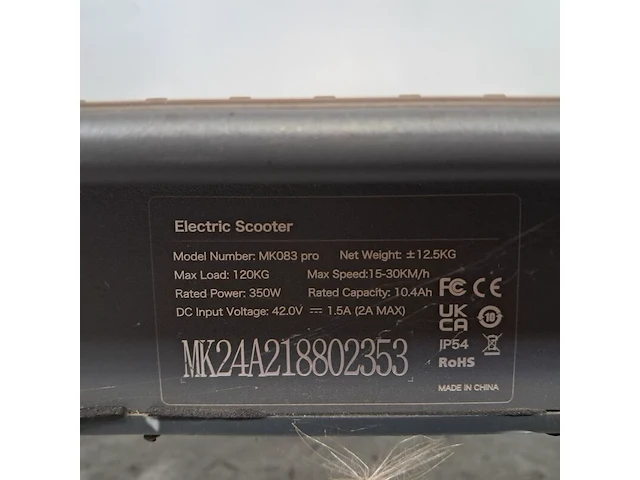 Elektrische step, mk083 pro - afbeelding 5 van  9