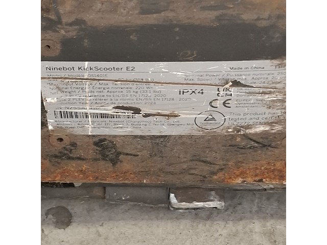 Elektrische step, ninebot, e2, 2023 - afbeelding 5 van  13