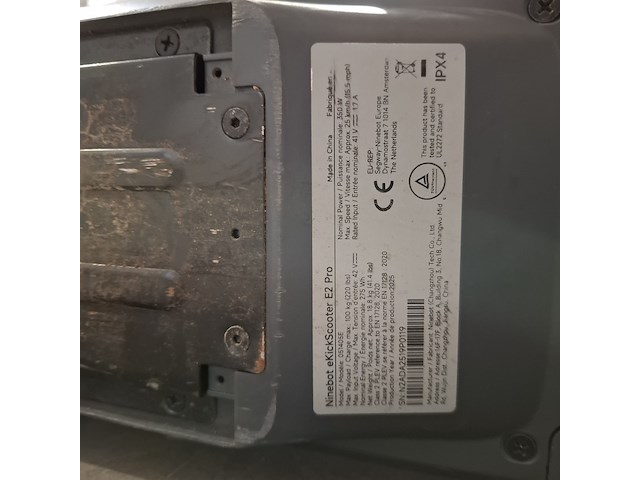 Elektrische step, ninebot, e2 pro - afbeelding 4 van  12