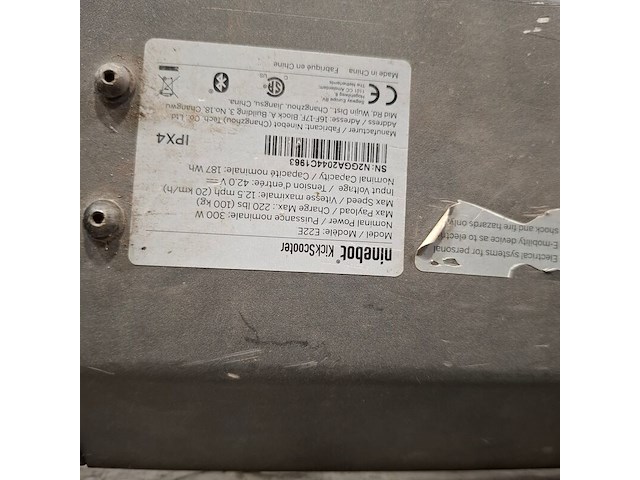 Elektrische step, ninebot, e22e - afbeelding 11 van  11
