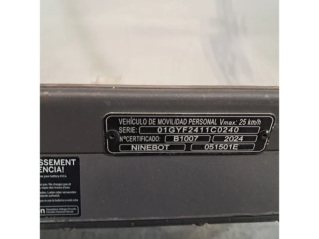 Elektrische step, ninebot, max g2, 2024 - afbeelding 3 van  12