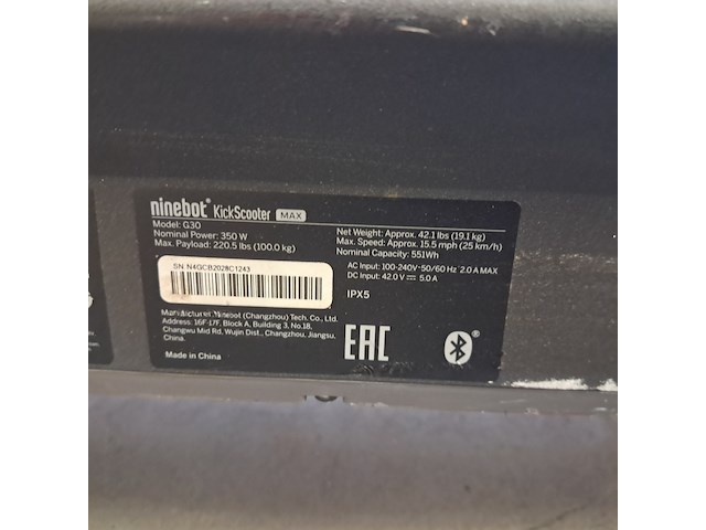 Elektrische step, ninebot - afbeelding 15 van  21