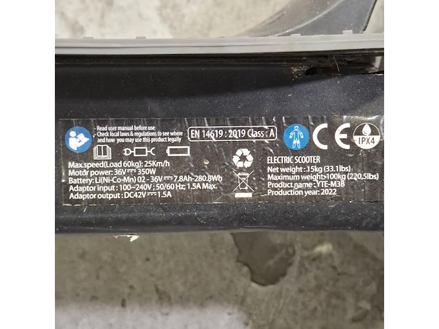 Elektrische step, ryitgo, 2022 - afbeelding 13 van  13