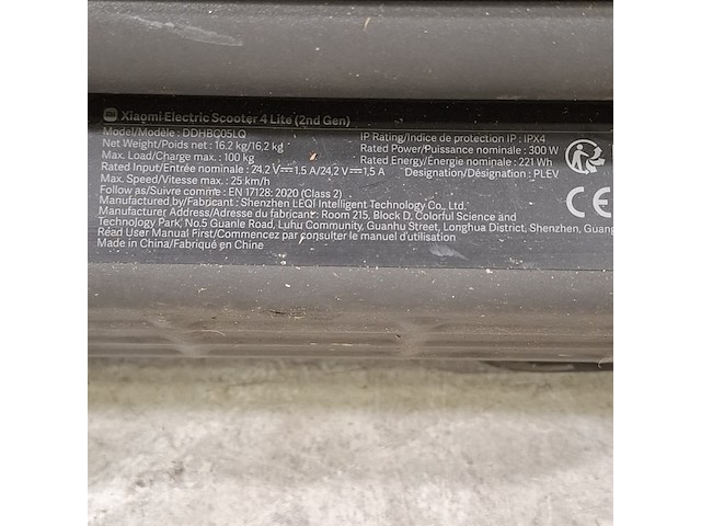 Elektrische step, xiaomi, 2024 - afbeelding 2 van  10