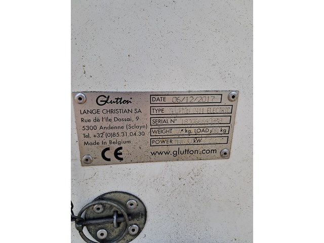 Elektrische straatvuilzuiger, glutton , 2411 electric, 2017 - afbeelding 11 van  14