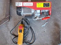 Elektrische takel, hbm, pa 400d, 2020, met hijsconstructie - afbeelding 2 van  8