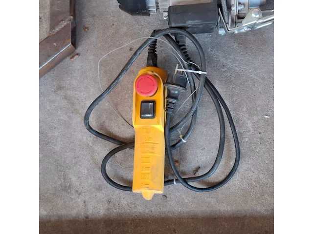 Elektrische takel, hbm, pa 400d, 2020, met hijsconstructie - afbeelding 6 van  8
