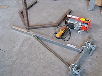 Elektrische takel, hbm, pa 400d, 2020, met hijsconstructie - afbeelding 8 van  8