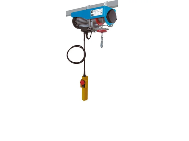Elektrische takel / lier – 230v, blauw - afbeelding 1 van  10