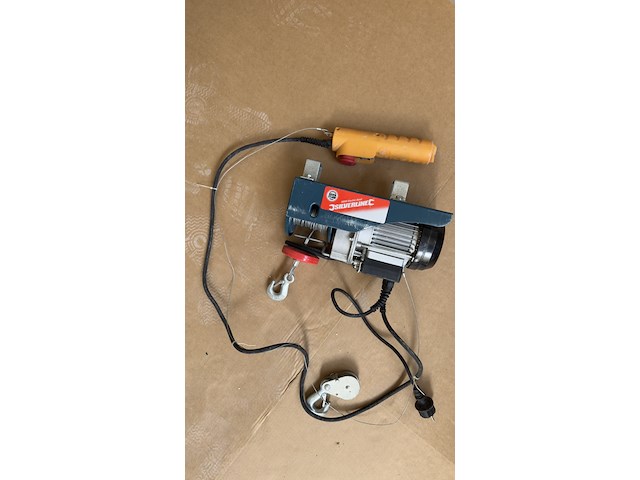 Elektrische takel/ lier, silverline , kgt 500 profiline - afbeelding 1 van  8