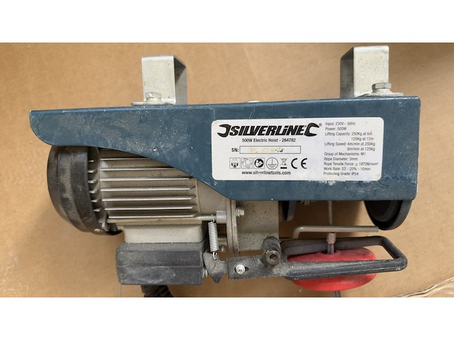 Elektrische takel/ lier, silverline , kgt 500 profiline - afbeelding 2 van  8