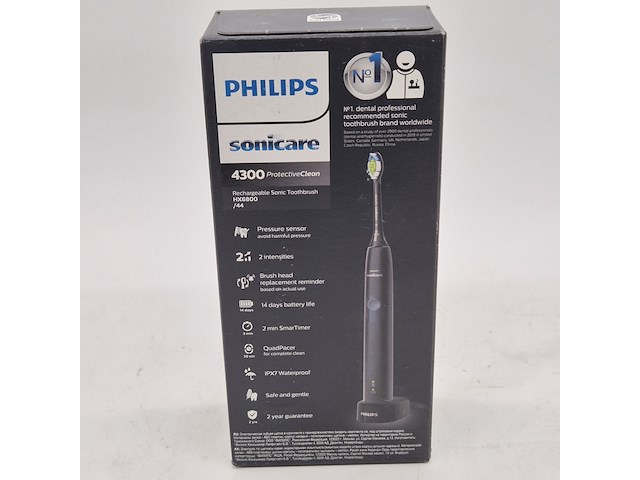 Elektrische tandenborstel, phillips, sonicare 4300 protectiveclean - afbeelding 2 van  4
