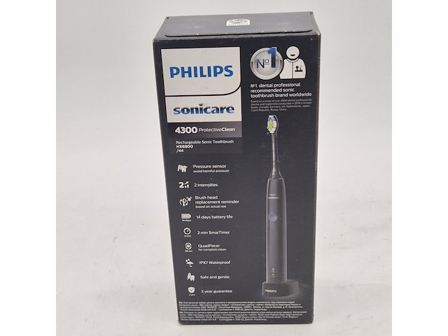 Elektrische tandenborstel, phillips, sonicare 4300 protectiveclean - afbeelding 2 van  4