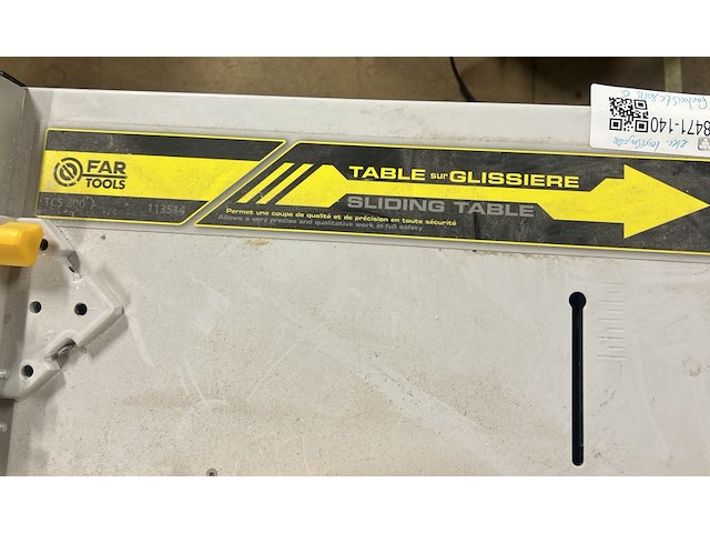 Elektrische tegelsnijder fartools, tcs 200 - afbeelding 6 van  7