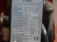 Elektrische transpallet hangcha type cbd12-w2m-1 max 1200kg met accu en lader - afbeelding 9 van  13