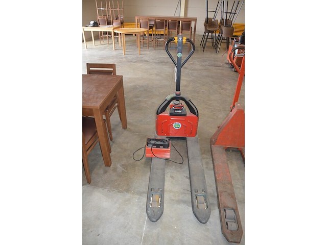 Elektrische transpallet hangcha type cbd12-w2m-1 max 1200kg met accu en lader - afbeelding 10 van  13