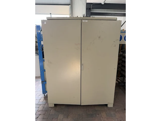 Elektrische verdeelkast, hager, fg26w / 634503, grijs/wit, 2000, met automaten en 400a hoofdschakelaar - afbeelding 1 van  13