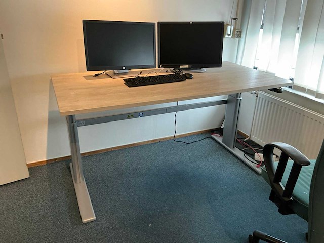 Elektrische verstelbaar hoekbureau (2x) - afbeelding 4 van  8