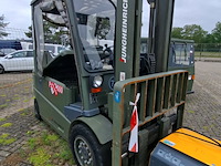 Elektrische vorkheftruck, jungheinrich, efg 545, 2004 - afbeelding 10 van  15