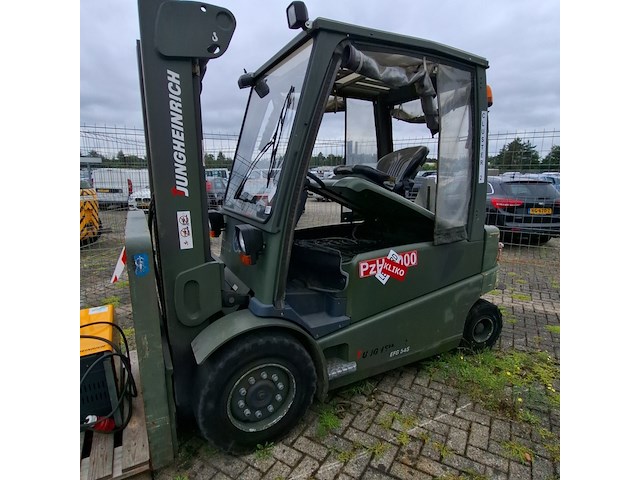 Elektrische vorkheftruck, jungheinrich, efg 545, 2004 - afbeelding 13 van  15
