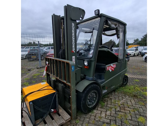 Elektrische vorkheftruck, jungheinrich, efg 545, 2004 - afbeelding 14 van  15