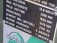 Elektrische vorkheftruck, jungheinrich, efg df 12.5, 1996 - afbeelding 7 van  22