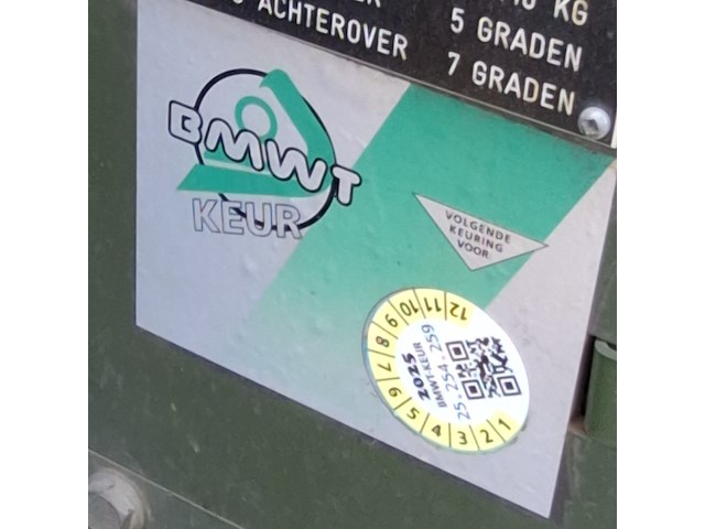 Elektrische vorkheftruck, jungheinrich, efg df 12.5, 1996 - afbeelding 8 van  22