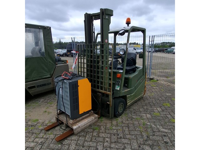 Elektrische vorkheftruck, jungheinrich, efg df 12.5, 1996 - afbeelding 1 van  22