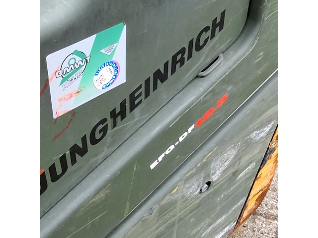 Elektrische vorkheftruck, jungheinrich, efg df 12.5, 1999 - afbeelding 6 van  17