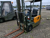 Elektrische vorkheftruck, jungheinrich, efg df 13, 2002
