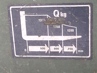 Elektrische vorkheftruck, jungheinrich, efg df 15, 1996 - afbeelding 2 van  20